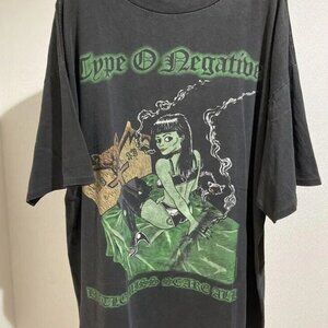 Type O Negative Little Miss Scare All T shirt basic black Unisex Reprint